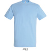 SOL's Collection Tričko Imperial, těžká bavlna, krátký rukáv, pánské COT25150041015-sky blue Modrá nebesky 5XL