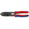KNIPEX KNIPEX 97 22 240 Lisovacie kliešte 240mm, multikomponentné rukoväťe, čierne lakované