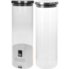 Kinekus Dóza sklenená, 1800ml, s plastovým vrchnákom s tesnením