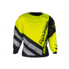FLOORBEE Goalie Armor Jersey 2.0 black/yellow S, čierna / neónovo žltá