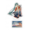 Presence CO., LTD. Hatsune Miku x Katsushika Hokusai iXima Die-Cut Acrylic Stand Fine Wind, Clear Morning 10 cm (5)