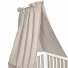 Klups Baldachýn na postieľku mušelínový beige 150x200 cm