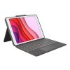 Logitech Combo Touch - Klávesnice a pouzdro - s trackpad - podsvícení - Apple Smart connector - QWERTZ - švýcarská - grafit - pro Apple 10.2-inch iPad (7. generace, 8. generace, 9. generace)
