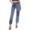 Dámske jeansové nohavice s vysokým pásom S1614
