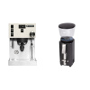 Rancilio Silvia PRO X, bílá + ECM C-Manuale 54, anthracite
