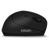 EVOLVEO EVOLVEO LadyErgo, tichá vertikální ergonomická myš, 2.4GHz, černá