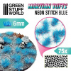 Green Stuff World Martian Fluor Tufts - neon stitch blue (Green Stuff World)