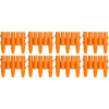 Strend Pro GE037 27x24 cm terakota 8 ks
