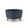 Prosperplast Kvetináč GRACIA SQUARE BETON EFFECT DGQL300E 29cm antracit