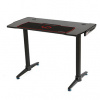 ULTRADESK Herný stôl ENTER, 113x61x76 cm, s XXL podložkou pod myš UDESK-EN-BK