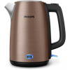 PHI Rýchlovarná kanvica Philips Viva Collection HD9355/92 1,7 l 2060 W čierna, medená