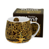 Porcelánový hrnček barel DUO ART GALLERY TREE OF LIFE BY GUSTAV KLIMT 430 ml
