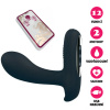 Silikonový stimulátor prostaty USB Heating Viber