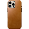 Nomad Traditional Leather Case MagSafe kryt iPhone 16 Pro Max English Tan-C