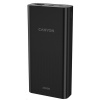 CANYON powerbanka PB-2001, 20000mAh Li-poly, Input 5V/2A microUSB + USB C, Output 5V/2.1A USB-A, čierna (CNE-CPB2001B)