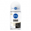 NIVEA Black&White Invisible Silky Smooth roll-on Antiperspirant pre ženy 50 ml