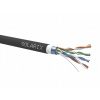 Solarix 27655197 CAT5E FTP PVC+PE dvojitý plášť, 305m