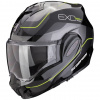 Prilba Scorpion EXO-TECH EVO PRO Commuta Black Silver Yellow Veľkosť: L (59-60 cm)