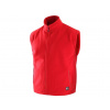Vesta CXS UTAH, fleece, pánska, červená, veľ. S