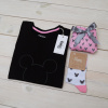 Slippsy Dámsky set minnie black