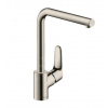 Hansgrohe Focus M41, páková drezová batéria 280 s otočným výtokom, vzhľad nerezu, HAN-31817800