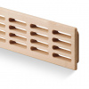 ACT SERVIS ACT - Vetr.mriežka drevená frézovaná v rade Odtieň: smrek, Rozmer: 550 x 80 mm
