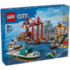 LEGO® City: Prístav s nákladnou loďou (60422)