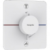 Hansgrohe SprchaSelect Comfort Q Termostatická batéria s 2 výstupmi, matná biela 15583700