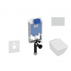 Ideal Standard ProSys Set predstenovej inštalácie, klozetu a sedadla Strada II, tlačidla Oleas M2, Aquablade, SoftClose, chróm ProSys80M SP99