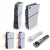 RGB chladiaci ventilátor pre PlayStation 5 Slim PS5 Slim (D Chassis) Veterný mlyn