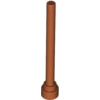 3957b Dark Orange Antenna 4H - Flat Top (Tmavě oranžová anténa 4H - plochá horní část)