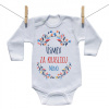 Boodyy Body s dlhým rukávom Úsmev za kraslicu 92 (18-24 mesiacov)
