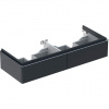 Geberit iCon - Skrinka pod dvojumývadlo 1200 mm, 2 zásuvky, lávová 841221000