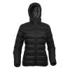 Dámska páperová bunda Warmpeace Tacoma Lady black/black XXL