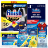 Súprava na umývanie riadu Finish 6 produktov, recyklované balenie