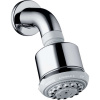 HANSGROHE Clubmaster horná sprcha 3jet EcoSmart, priemer 85 mm, so sprchovým ramenom 165 mm, chróm, 26606000
