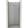 Mexen Lima skladacie sprchové dvere 80 cm, transparentné, zlaté - 856-080-000-50-00