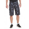 Pánske Kraťasy Icon Black Storm Camo Meatfly|34