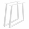 Interex design Stolové nohy MONO - pár / Biela matná 710 mm