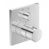 Duravit C.1 - Vaňová termostatická batéria pod omietku, na 2 spotrebiče, chróm C15200013010