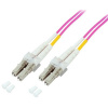 Techly LC M-M 2m InfiniBand a kábel z optických vlákien Fuksia (TLY_304109)