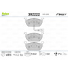 VALEO Sada brzdových platničiek kotúčovej brzdy 302222