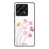 Lesklé pouzdro iSaprio pro Xiaomi 14T - Flowers 14 (Lesklé pouzdro, kryt, obal iSaprio Exclusive na mobil Xiaomi 14T s motivem Flowers 14 - elegantní skleněný vzhled, skvělá ochrana mobilu a luxusní s