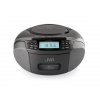 JVC RC-E444B Rádio přehrávač Černý