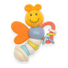 BABY MIX Detská hrkálka motýlik 21x14 plnofarebný motív
