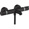 Hansgrohe 13114670 Ecostat Comfort vaňový termostat na stenu, matná čierna
