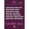Zákony III B 2024 Sociálne zabezpečenie a príspevky -