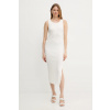 Šaty Guess JIULIA béžová farba, maxi, priliehavé, W5GK47 Z3L10 W5GK47.Z3L10 M