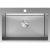 Mexen Solix kuchynský drez nerezový 1-komorový 650 x 450 mm, inox - 6403651000-01