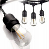 Záhradné girlandy - 1W 10 m 20xe27 LED záhradné svetlo Girland (1W 10 m 20xe27 LED záhradné svetlo Girland)